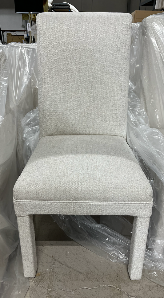 Upholstered Dining Chair Bopper Natural Covered Legs