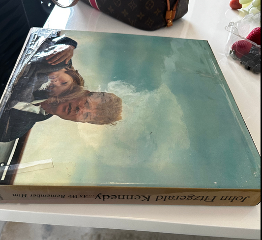 JFK vintage coffee table book and album