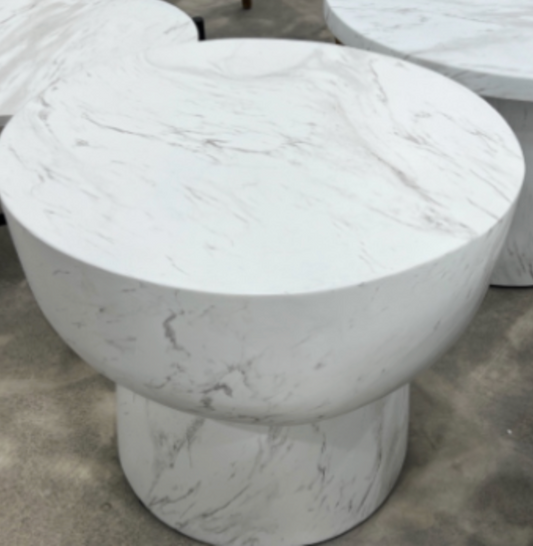 Rao Marble Outdoor Side Table