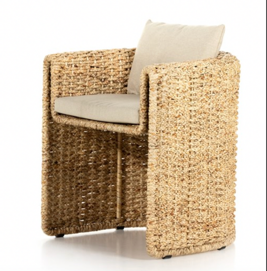 *Candy Store* Paolo Dining Chair Hyacinth Rattan