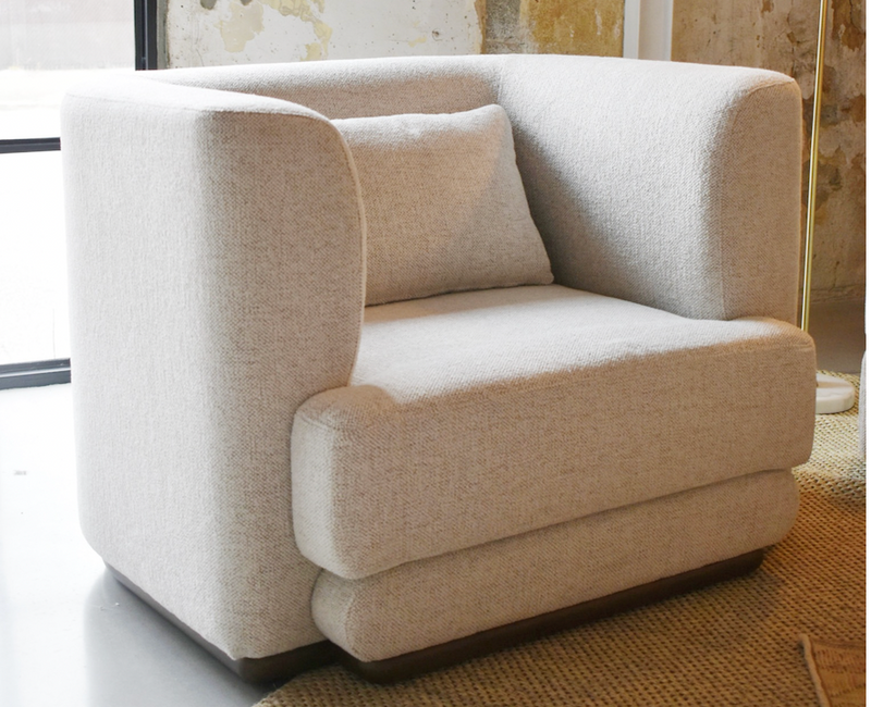 Nayna Armchair 25 - Glacier