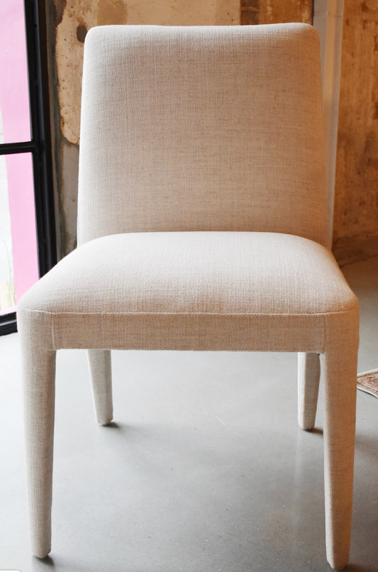 Larry Leg Chair in Linen