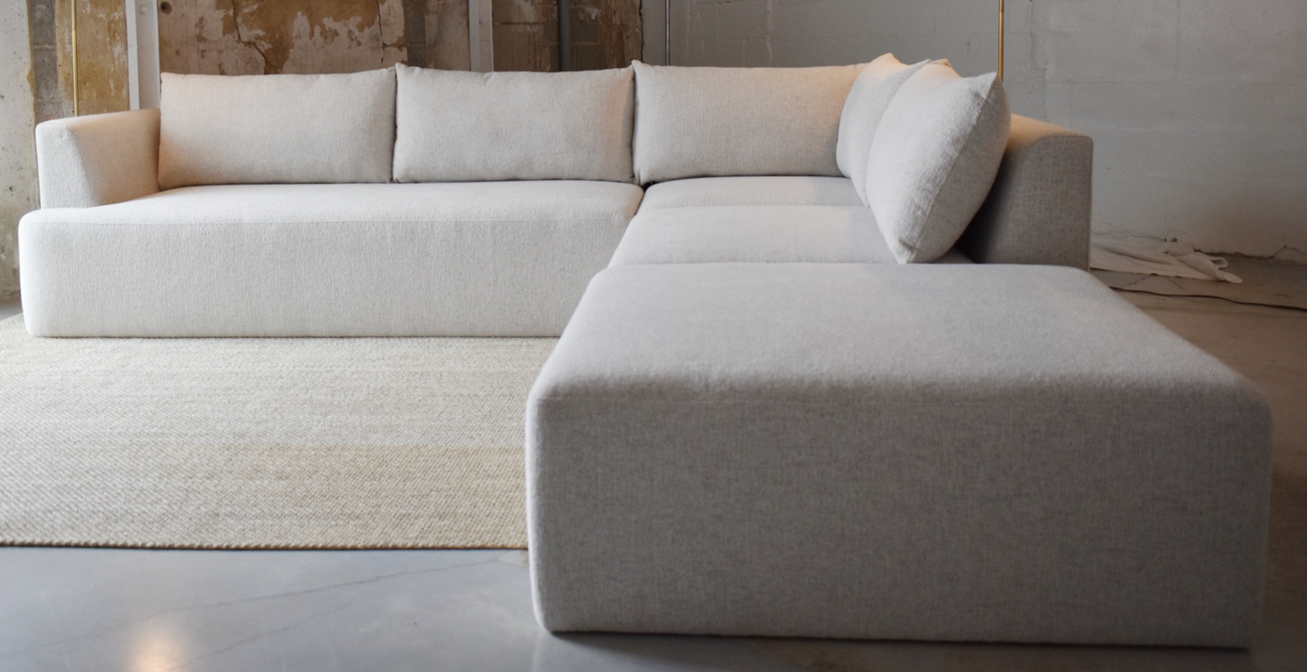 Mara Sectional Sofa Glacier