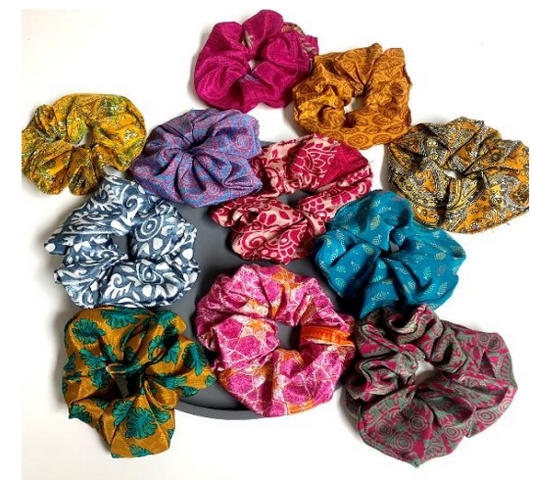 Silk Scrunchies