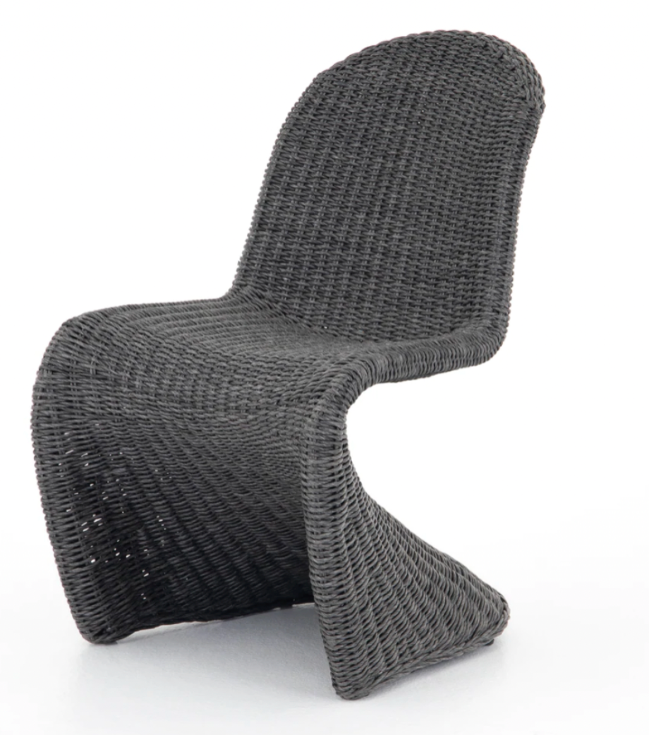 Ellen Indoor/Outdoor Dining Chair Black