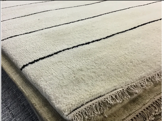 Garth Algar B&W Striped 6x9