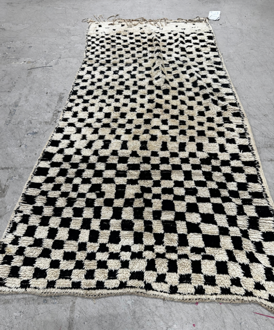 Morroccan Rug Checkered 11x5
