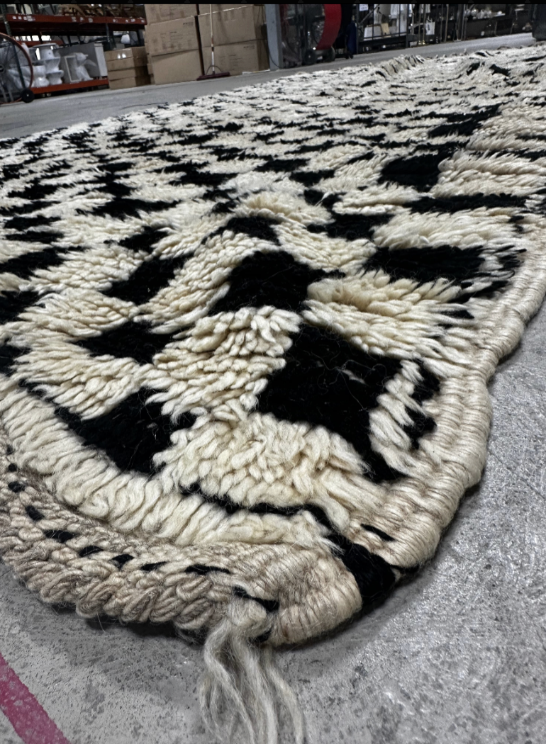 Morroccan Rug Checkered 11x5