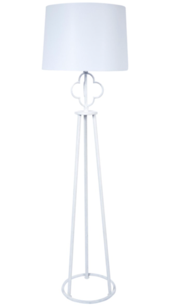 Sawyer Floor Lamp in White