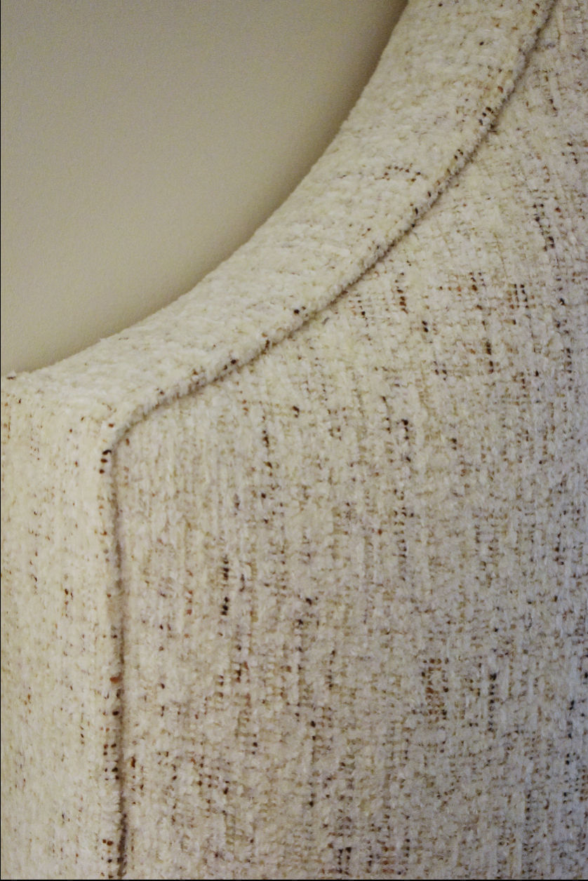 Upholstered King Bed - Phat Cream