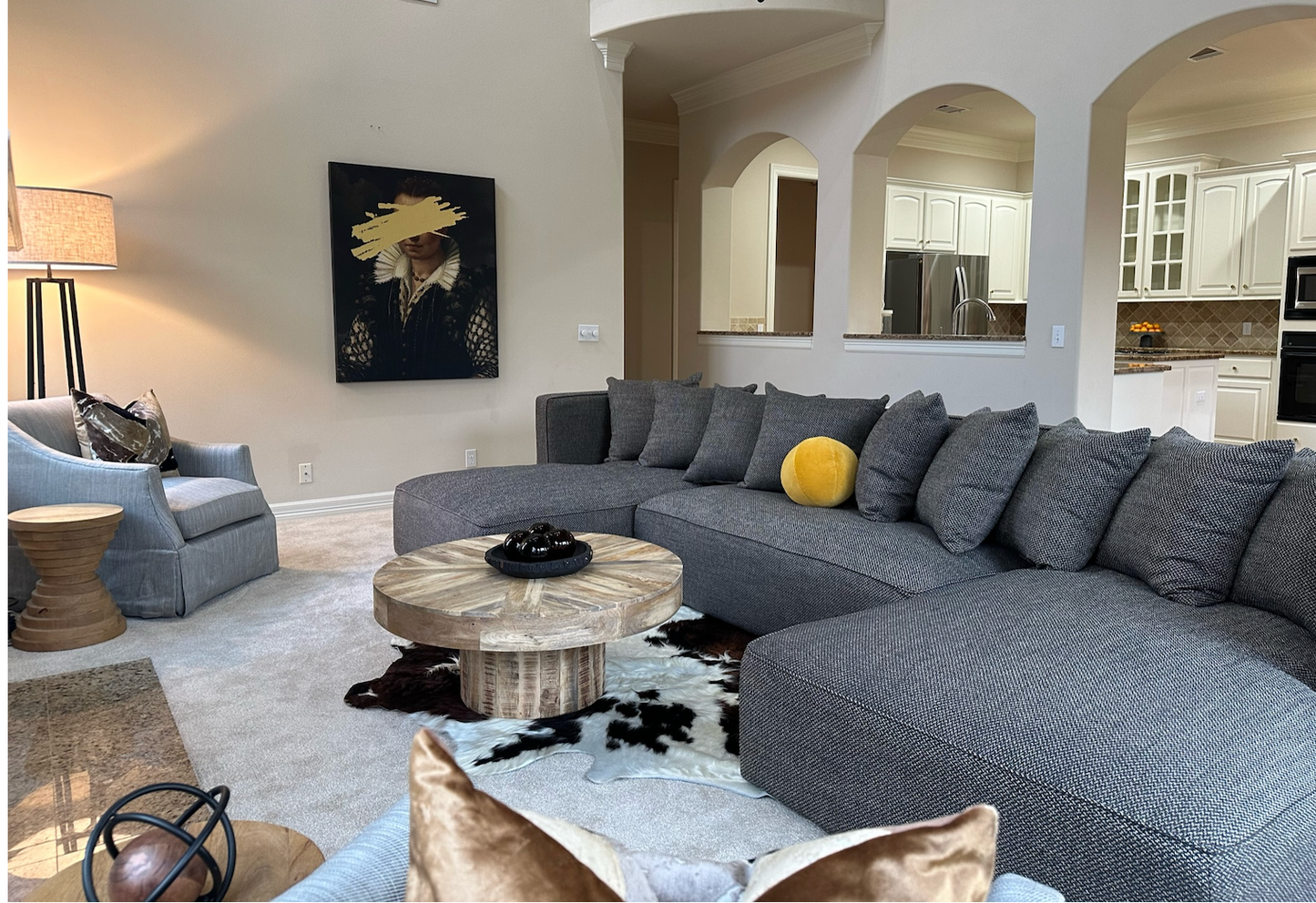 Ames Modular 4 Piece Sectional Sofa