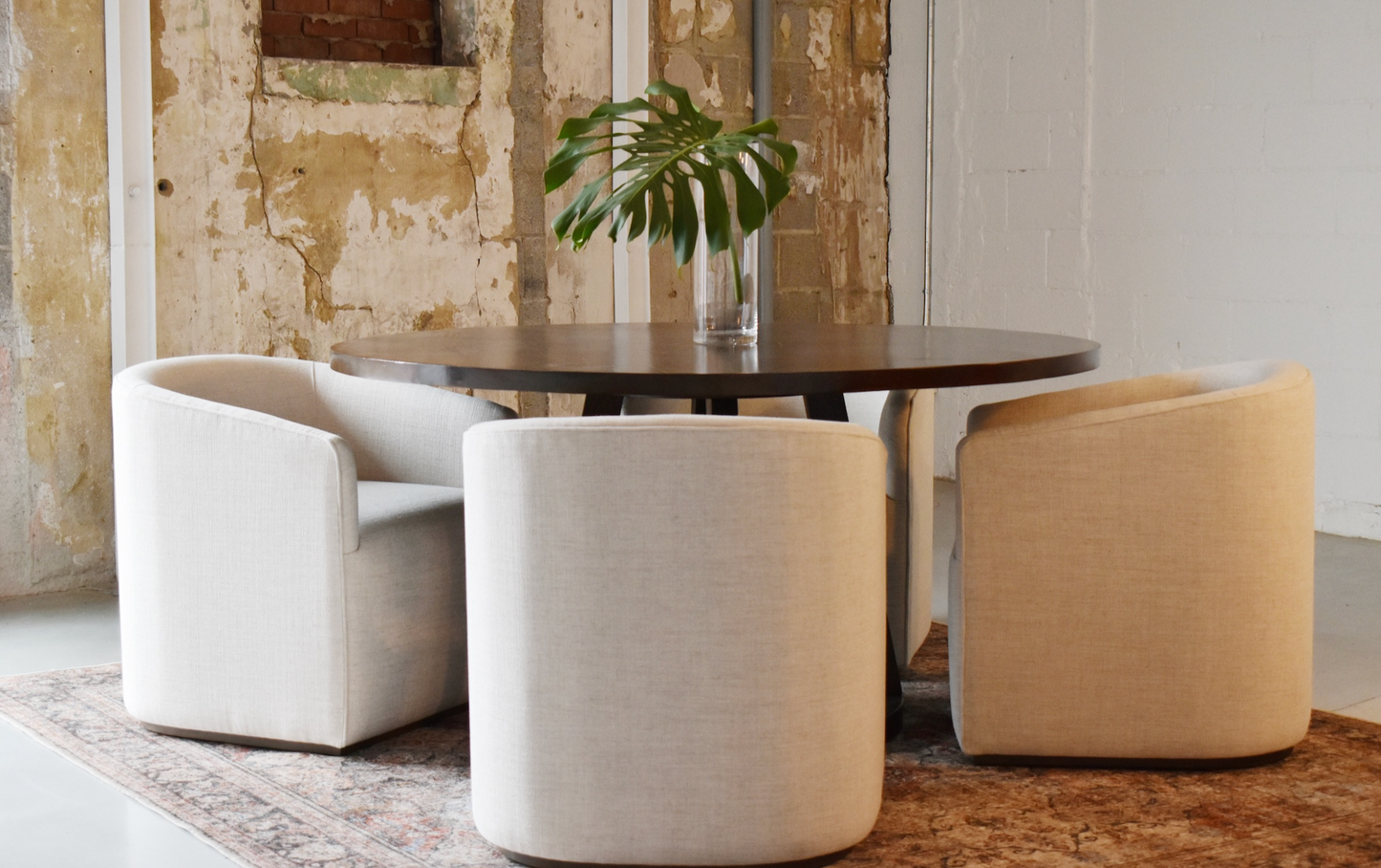 Diana Dining Chair in Linen