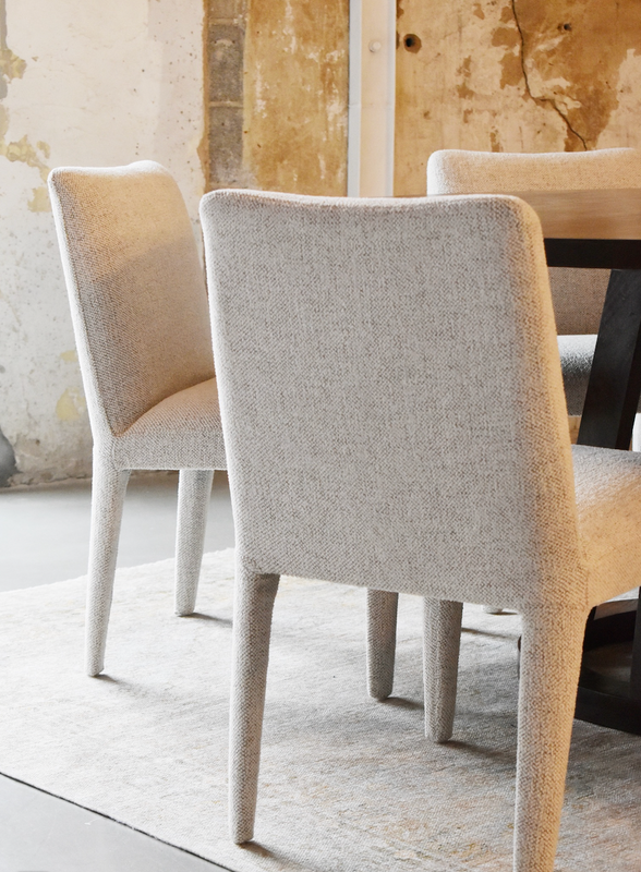 Larry Leg Dining Chair 25 - Glacier