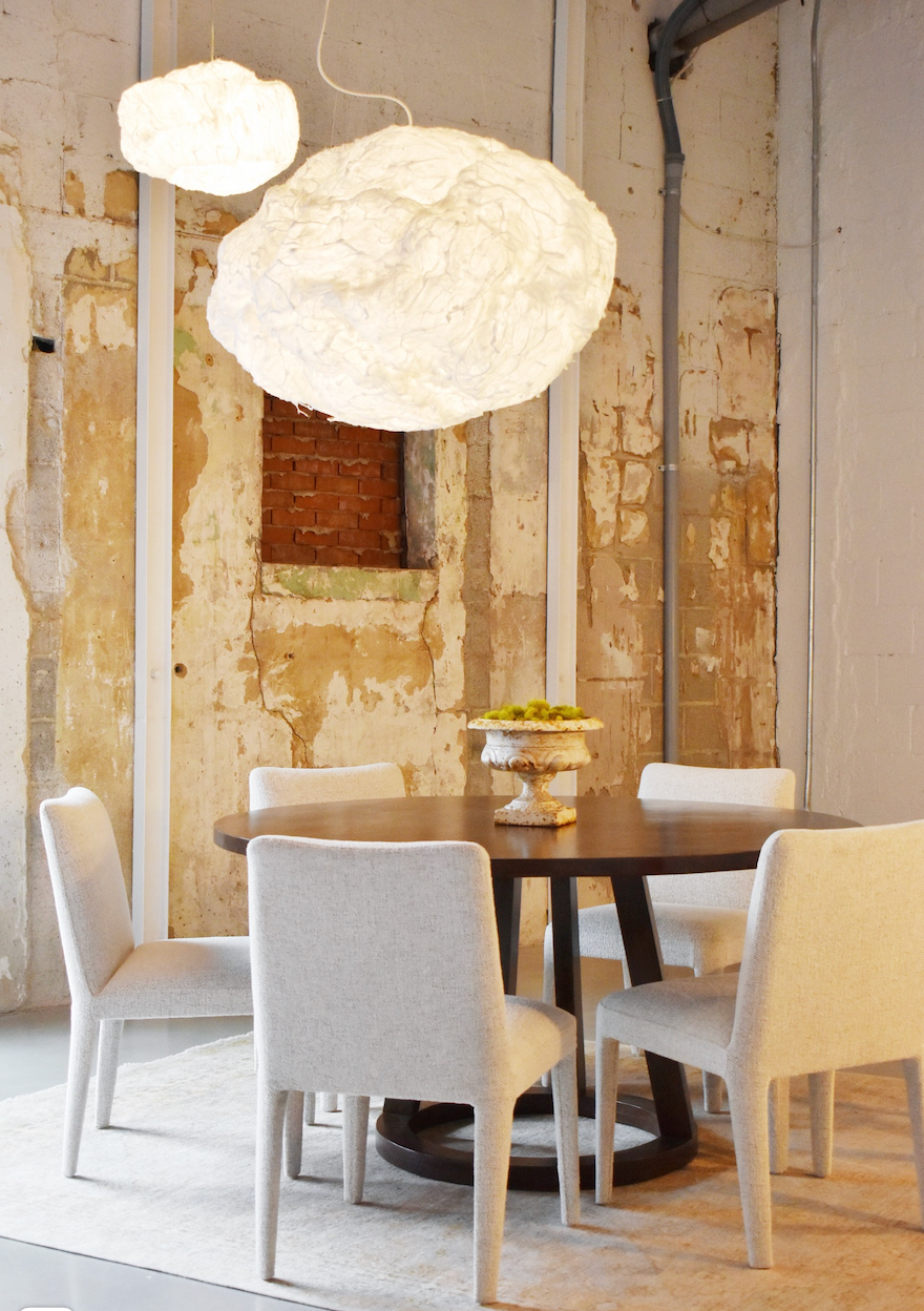 Larry Leg Chair in Glacier