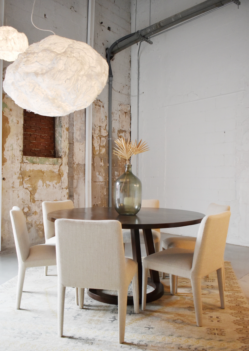 *Candy Store* Larry Leg Chair in Oatmeal