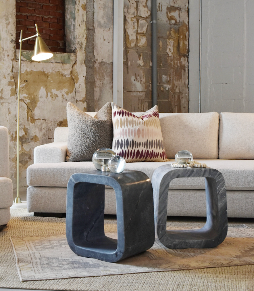 Rocky Sofa in Glacier 95"