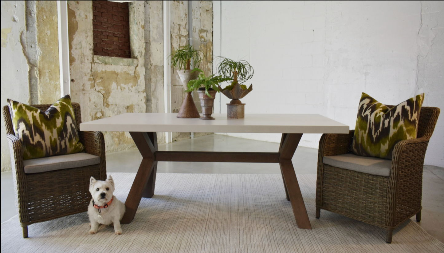 Alexa Outdoor Dining Table Small