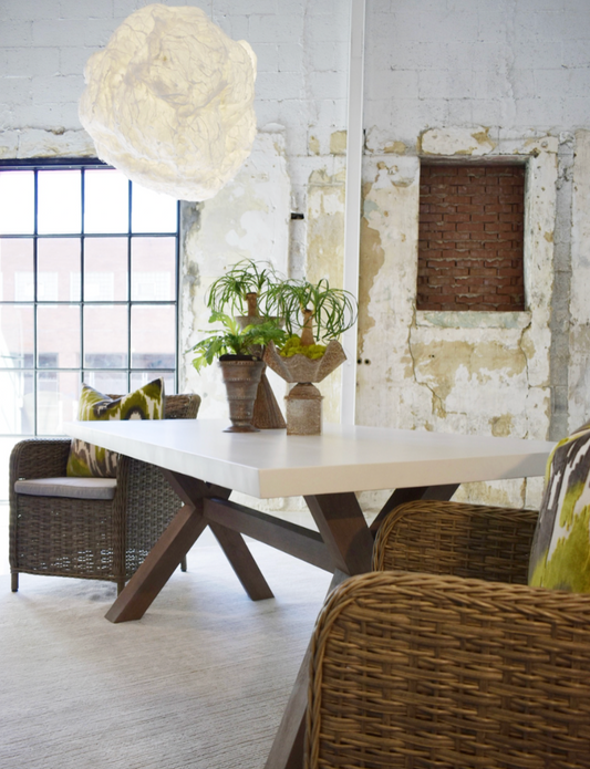 Alexa Outdoor Dining Table Large