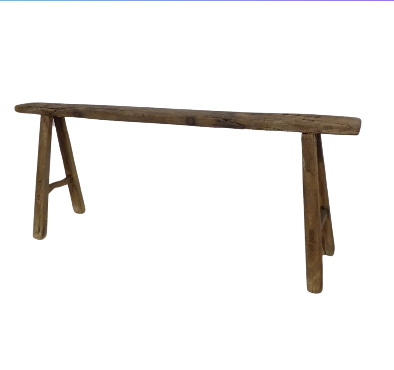 Skinny Wooden Bench