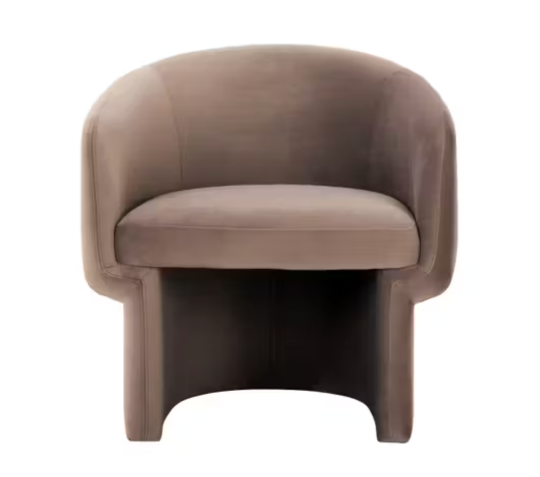 FRANCO CHAIR MUTED CAMEL VELVET