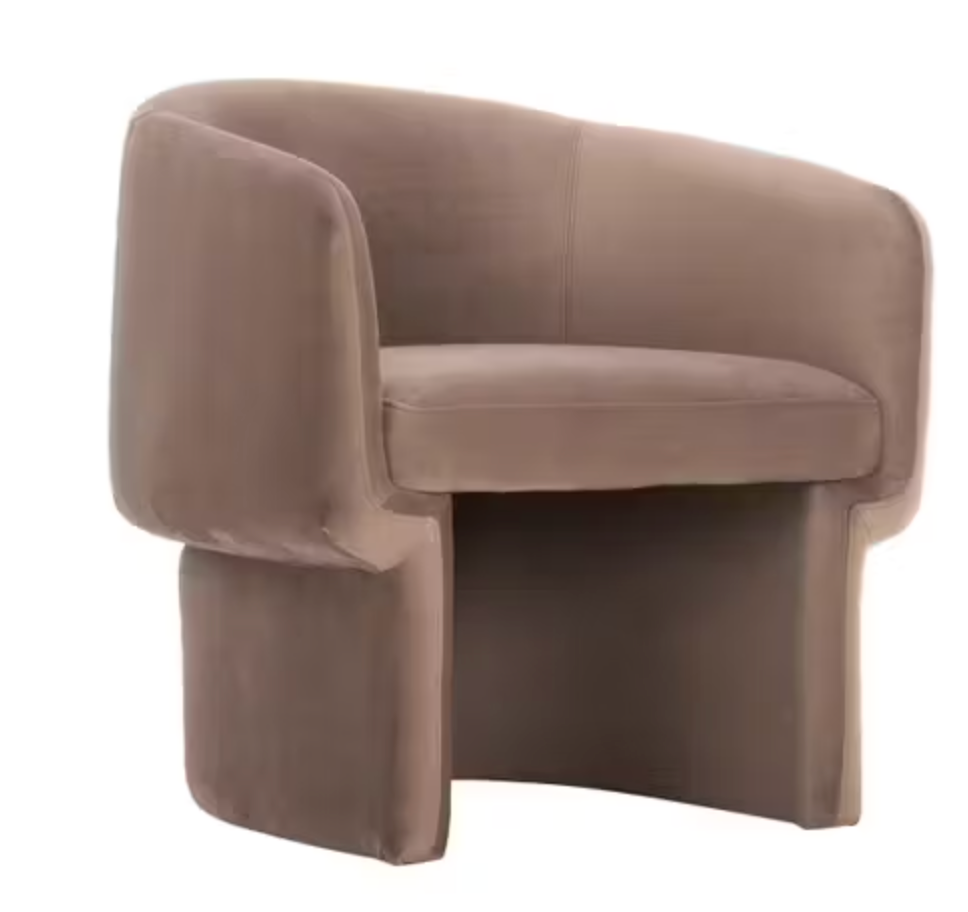 FRANCO CHAIR MUTED CAMEL VELVET