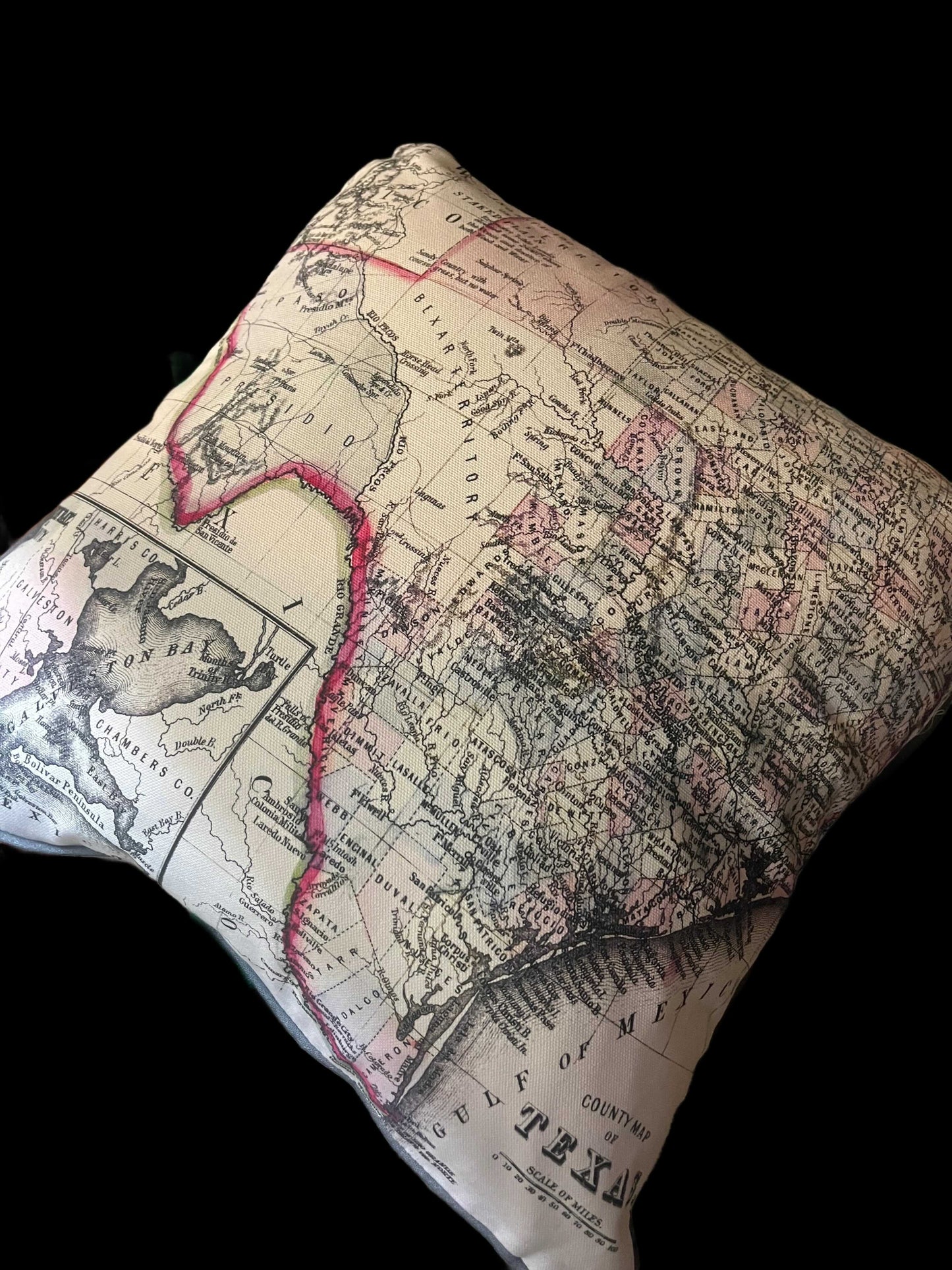 Texas Square Pillow