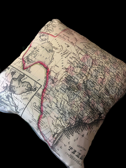 Texas Square Pillow