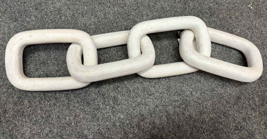 White 4 Link Chain