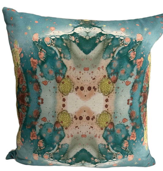 Bermuda Linen Full Wrap Pillow 22x22