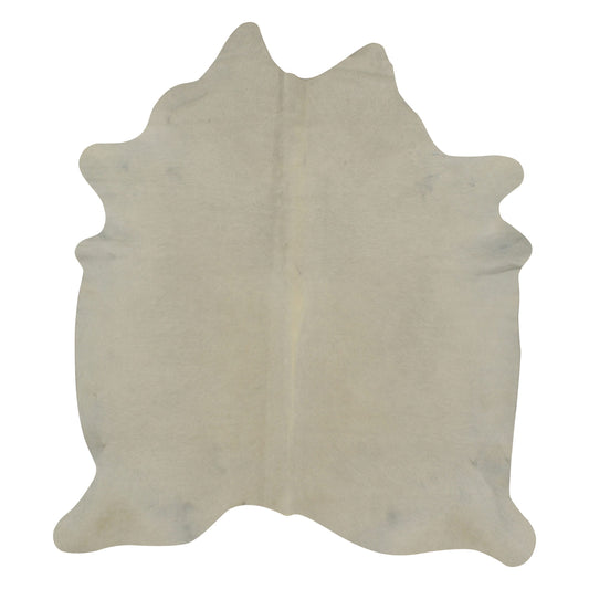 White Natural Cowhide 5x7