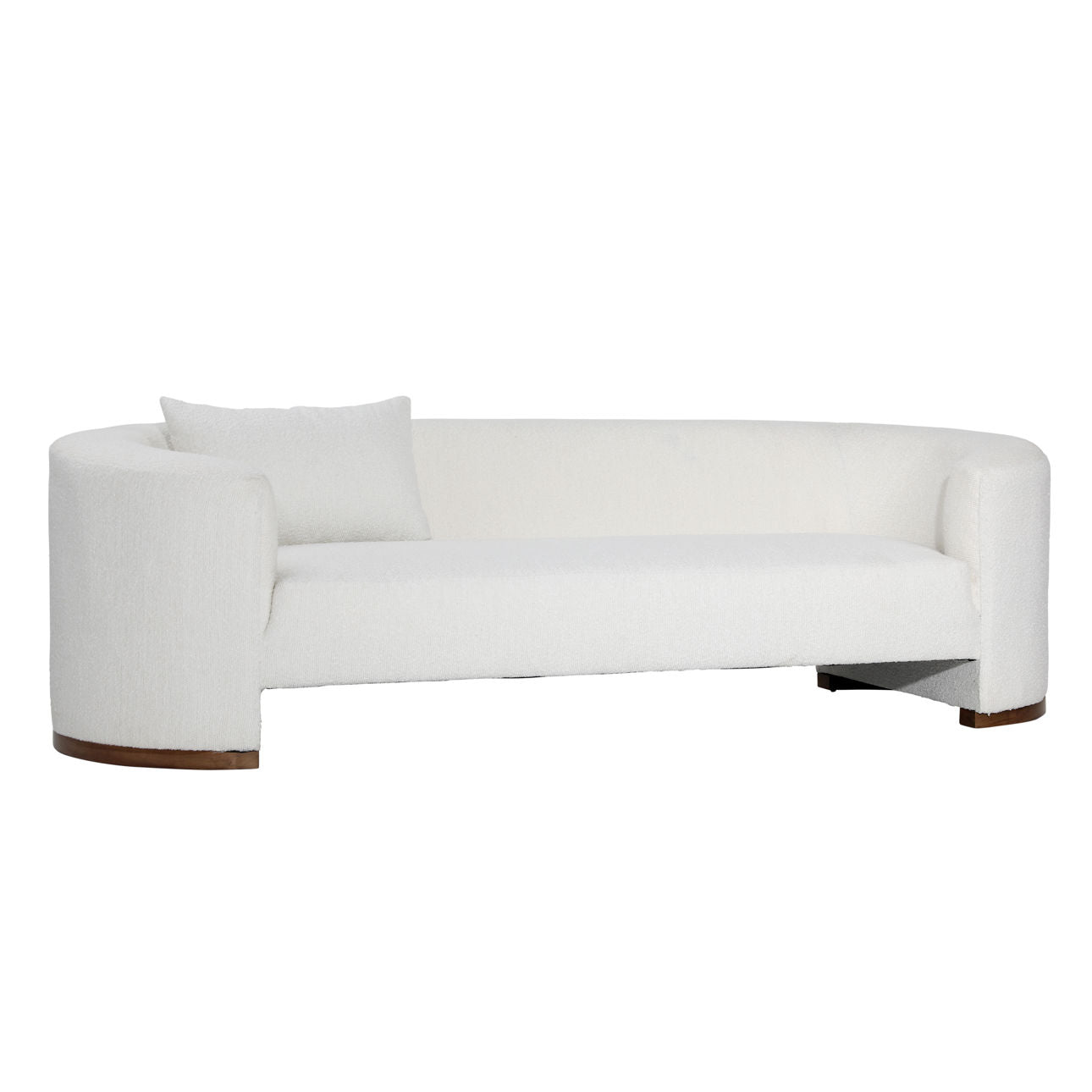 Salomon Sofa White 88"