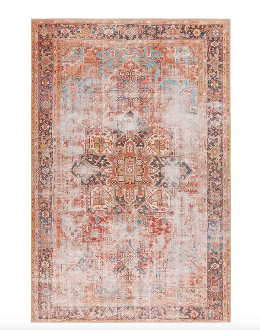 Garcia Orange Matias GAR03 Runner Rug 3'x8'