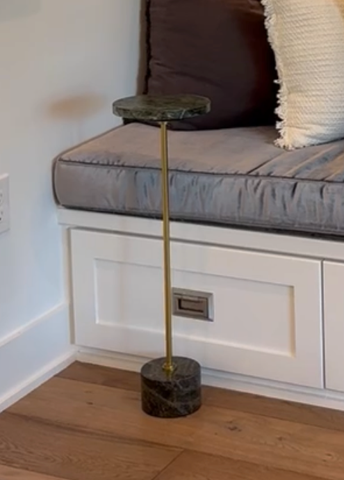 Green Stone Accent Table