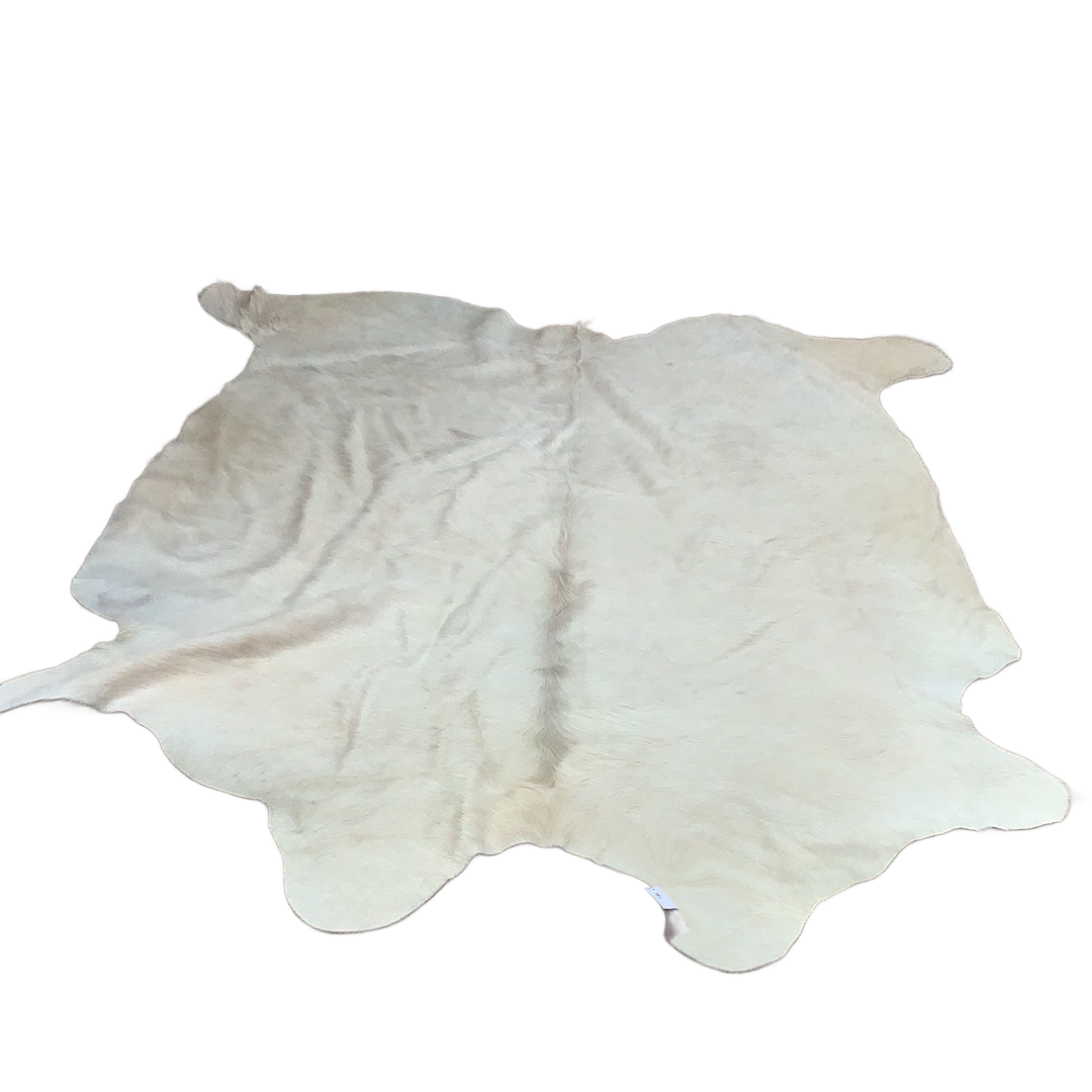 Medium Cow Hide White