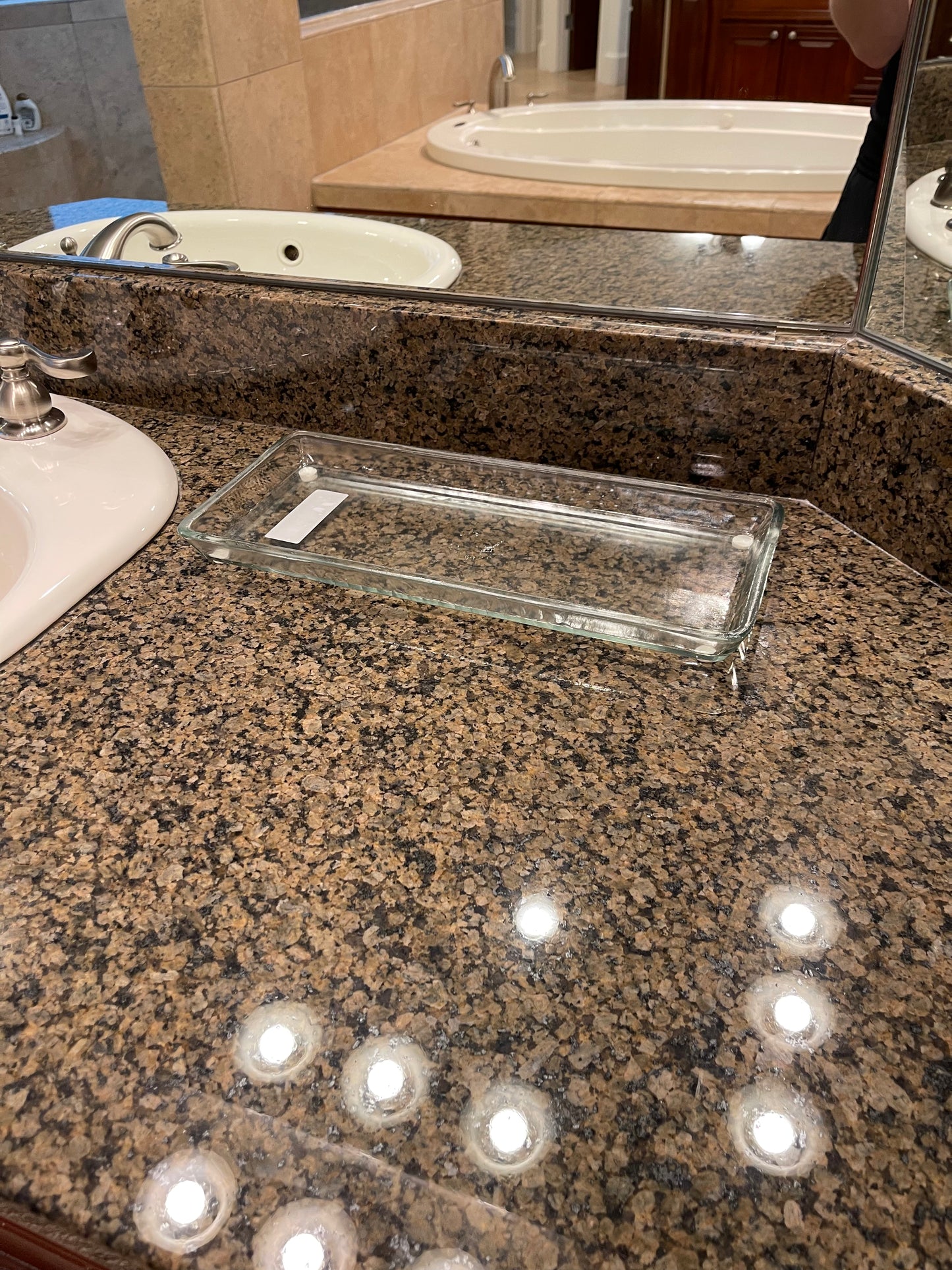 Large Glass Tray