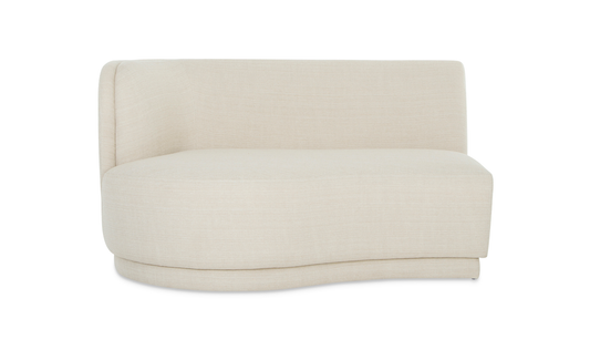 *Candy Store* YOON CHAISE LEFT SWEET CREAM 59.5"