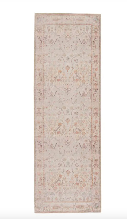Pink Kindred Avin KND11 Runner Rug 2'6"x7'6"