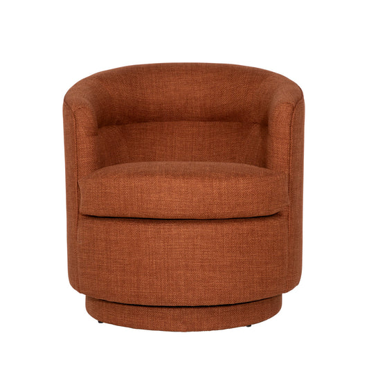Lauretta Swivel Chair Rust