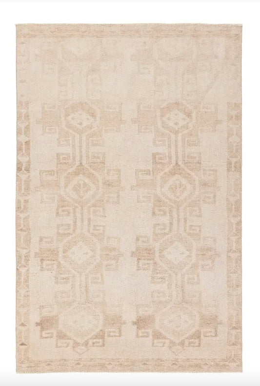 Tan/Taupe Lumal LML01 2'6"X8' Runner