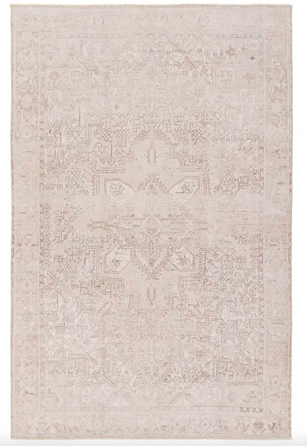 Pink Lumal Tymabe Gray Morn/Caribou LML03 Rug 6'x9' with Drop Ship