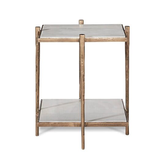 Ren End Table Refined Brass 22.5"