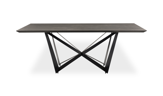 BROLIO DINING TABLE CHARCOAL