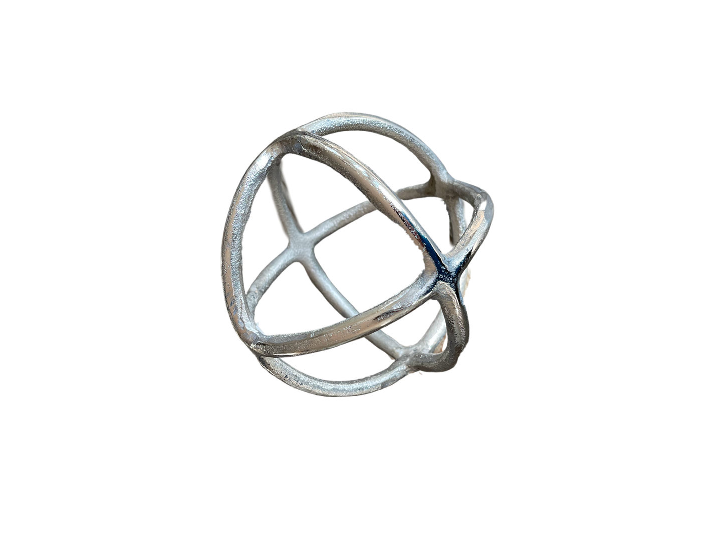 Silver Ball Decor Medium