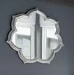 Silver Framed Mirror