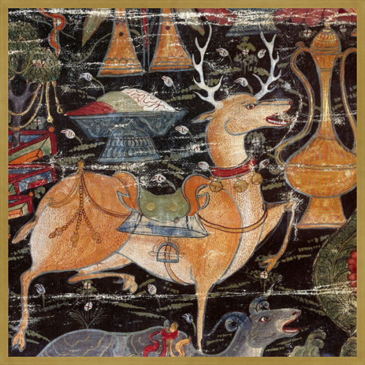 Foo Series 4- Reindeer Unvarnished