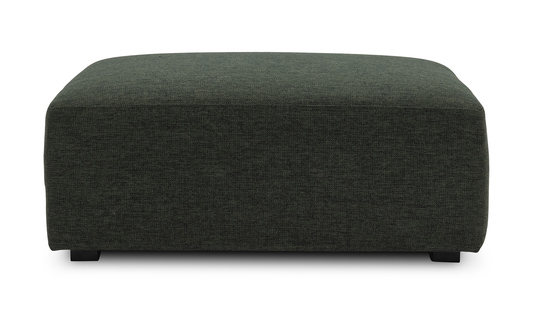 ROMY OTTOMAN FOREST SHADE 35"