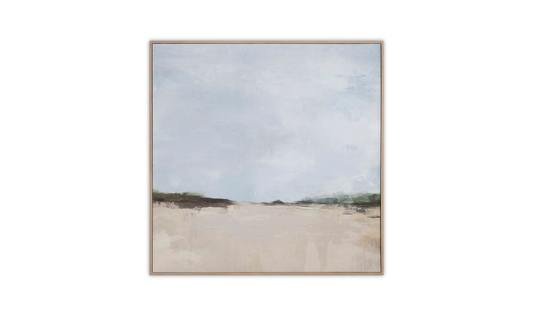 GRASSLANDS FRAMED PAINTING 30"x30"