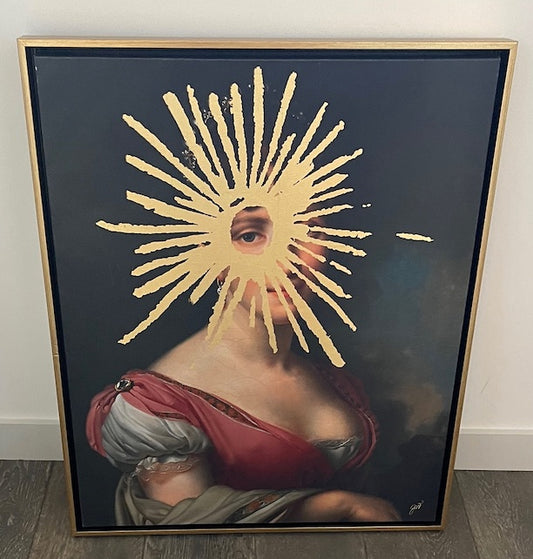 25.5"x31.5" Golden Era III Small with Frame Art