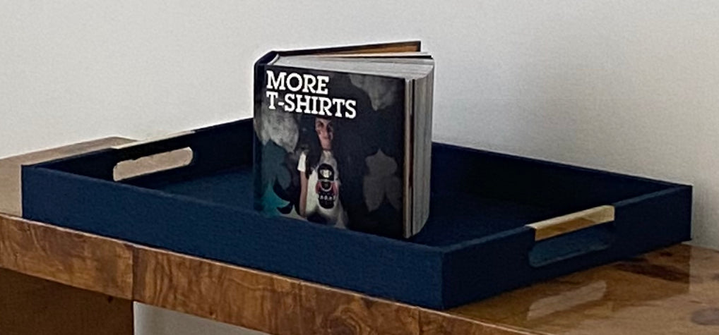 Dark Blue Fabric Tray