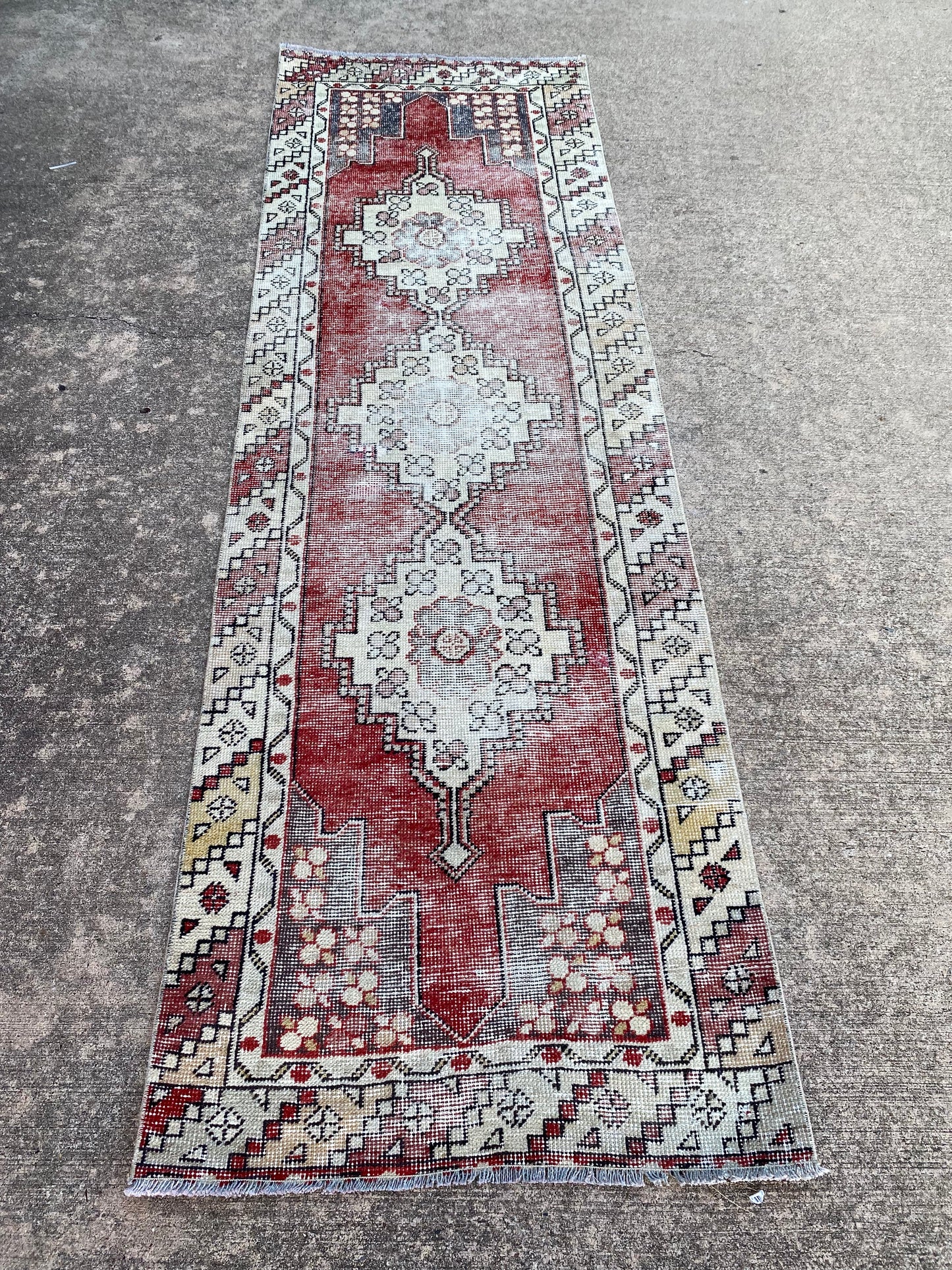 Vintage Bez Turkish Runner 2'11"x9'4"
